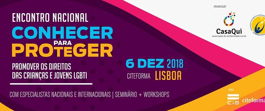  Encontro “Conhecer para Proteger” – Crianças e Jovens LGBTI