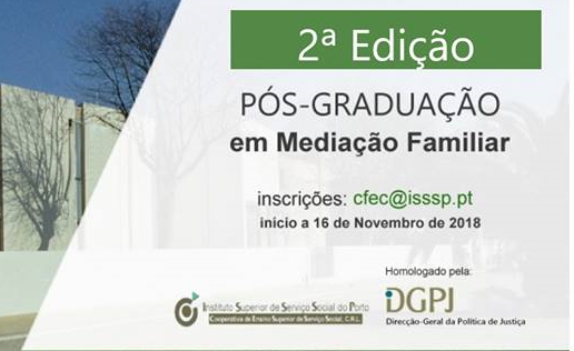 Pós-Graduação em Mediação familiar  – Porto