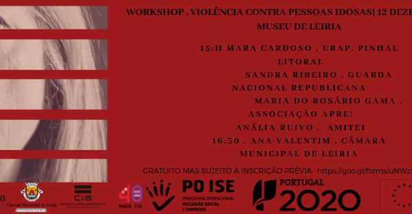 Workshop sobre Violência Contra Pessoas Idosas – 12 dezembro
