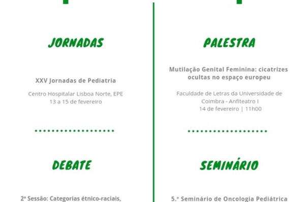 Agenda Semanal de 11 a 17 de fevereiro de 2019