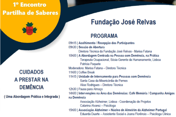 1º encontro “Cuidados a prestar na Demência”