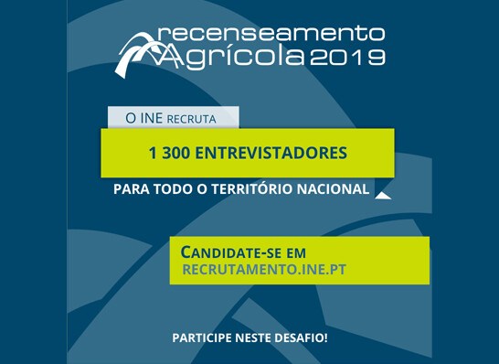 Instituto Nacional de Estatística (INE) está a recrutar entrevistadores/as em todo em todo o país (1300 vagas)
