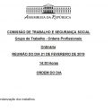  Informações : Processo da Ordem dos/das Assistentes Sociais