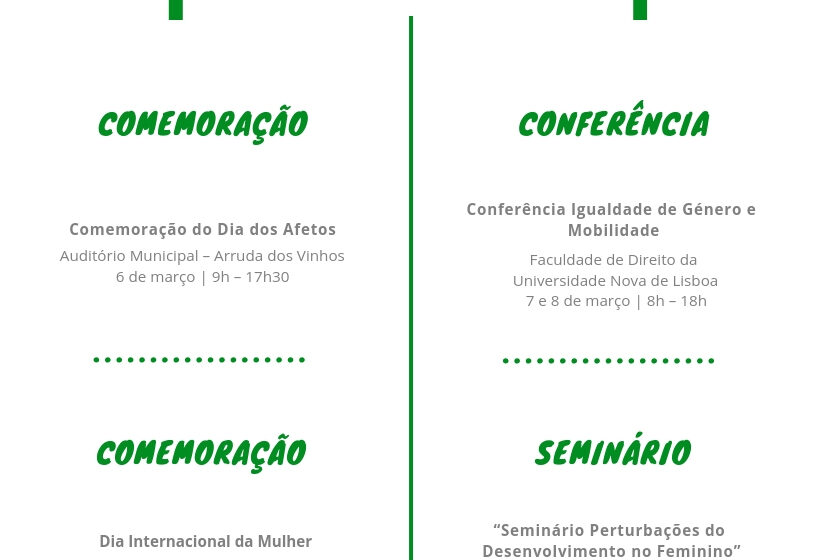  AGENDA SEMANAL 4 A 10 DE MARÇO