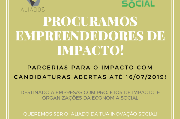 Candidaturas às parcerias para o impacto abertas