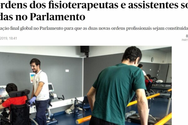 Notícia : Novas ordens dos Fisioterapeutas e Assistentes Sociais aprovadas no Parlamento