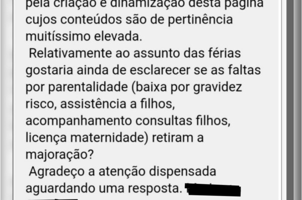 Questão 1 ( Majoração)