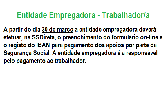 Covid-19 – Comunicado da Segurança Social – como proceder para receber apoios