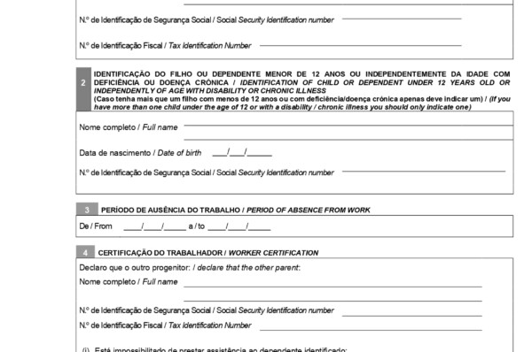 APOIO EXCEPCIONAL À FAMÍLIA PARA TRABALHADORES POR CONTA DE OUTREM