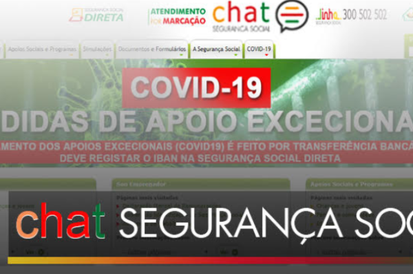 Segurança Social lança CHAT de Apoio Online