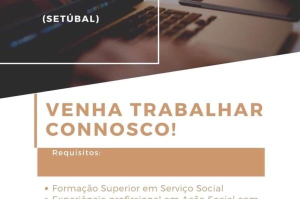 Centro Social Paroquial São Sebastião encontra-se a recrutar Assistente Social