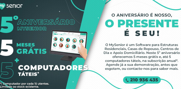 O MySenior faz 5 anos e tem presentes para oferecer