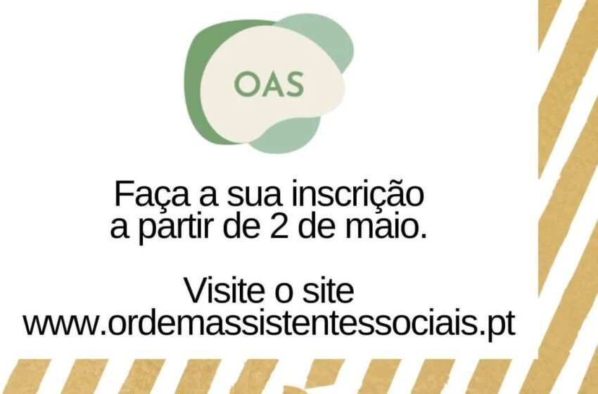  Inscrição na Ordem dos Assistentes Sociais