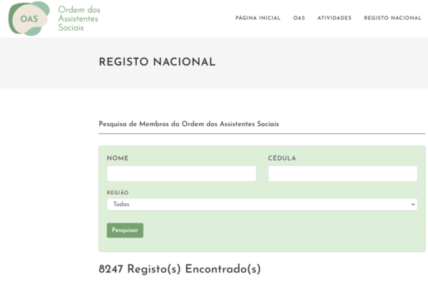 Ao dia de hoje, a Ordem dos Assistentes Sociais conta com 8.037 profissionais inscritos, reforçando o compromisso com a regulação, valorização e reconhecimento da profissão em Portugal.
