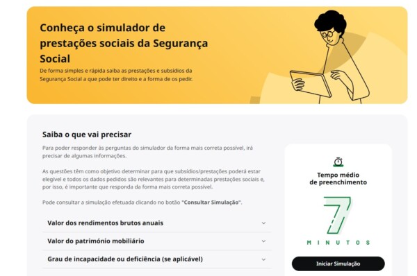 Simulador de Prestações Sociais
